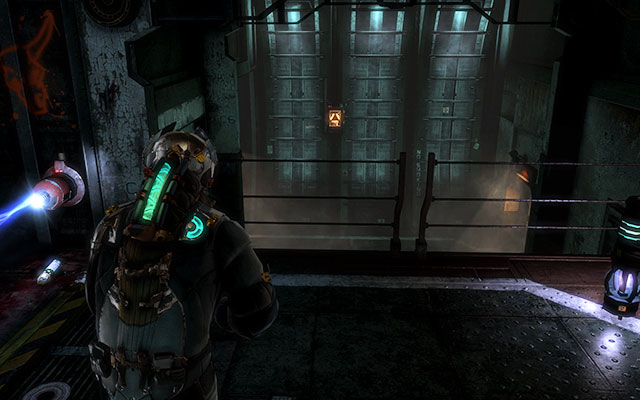 A next panel is located on the wall in a distance (screen above) - Locate Edwards - Side missions: Conning Tower - Dead Space 3 - Game Guide and Walkthrough