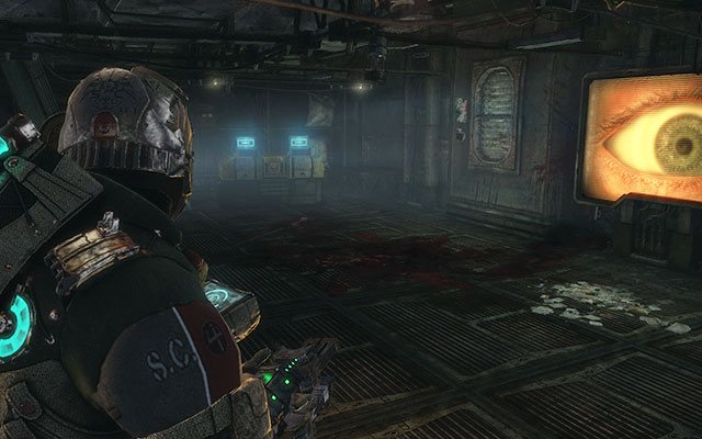 In the next room a recording is played - there is a supply crate you're looking for in the corner - Scavenge the 163rd Reaper Barracks - Side missions: Reaper Barracks - Dead Space 3 - Game Guide and Walkthrough