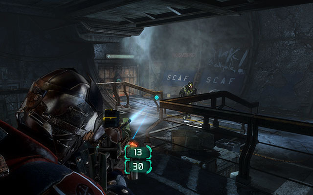 The entrance to the facility can be found near the cargo elevator - Recover anything that survived the purge - Side missions: Disposal Services - Dead Space 3 - Game Guide and Walkthrough