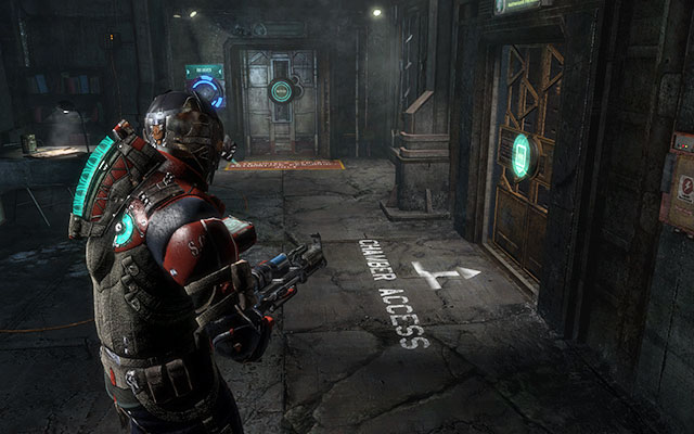 You'll find yourself in the room with the elevator and locked storage room, which can be opened with torque bar - Recover anything that survived the purge - Side missions: Disposal Services - Dead Space 3 - Game Guide and Walkthrough