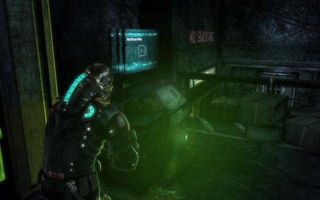 At the very bottom use the interface to unlock the next gate - Investigate Artifact Storage - Side missions: Artifact Storage - Dead Space 3 - Game Guide and Walkthrough