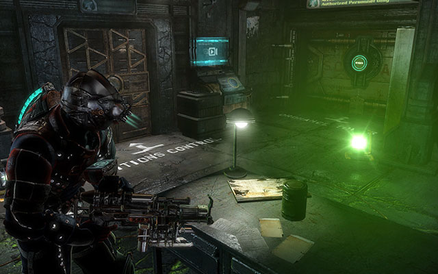 Move ahead, eliminating all threats along your way - Investigate Artifact Storage - Side missions: Artifact Storage - Dead Space 3 - Game Guide and Walkthrough