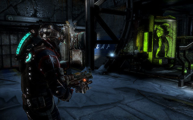 Do not worry of closed Necromorphs - they won't attack you - Investigate Artifact Storage - Side missions: Artifact Storage - Dead Space 3 - Game Guide and Walkthrough