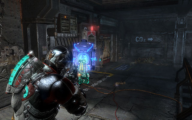 Move further until you get to the corridor with several blocked doors (there are slot for powering cores near them) - Investigate the warehouse's secrets - Co-op missions: Archeology - Dead Space 3 - Game Guide and Walkthrough