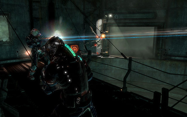 If you play as Carver, you'll be transferred into imaginary world in your mind, where you have to fight ghost - Investigate Carver's vision - Co-op missions: Marker Containment - Dead Space 3 - Game Guide and Walkthrough