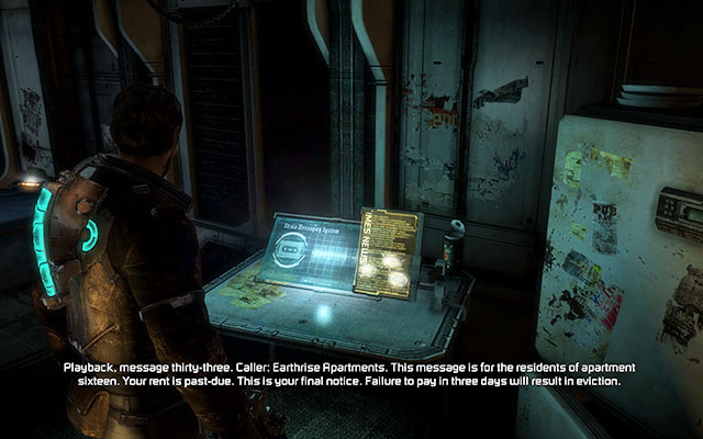 Inside the room, after starting the chapter - Chapter 1 - Secrets - Dead Space 3 - Game Guide and Walkthrough