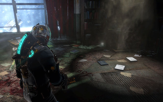 In admiral's quarters, near the crate right from the entrance - Chapter 4 - p. 1 - Secrets - Dead Space 3 - Game Guide and Walkthrough