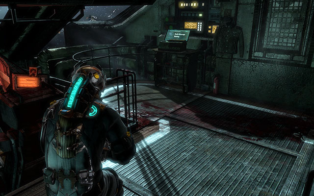 Right after you climb onto the captain's bridge, on the shelf to the right - Chapter 5 - Secrets - Dead Space 3 - Game Guide and Walkthrough