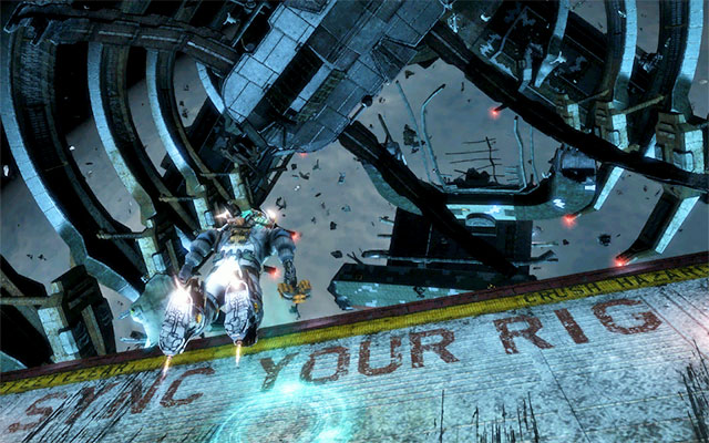 Once you get to the ship, leave it through the emergency exit - Chapter 4 - p. 2 - Secrets - Dead Space 3 - Game Guide and Walkthrough