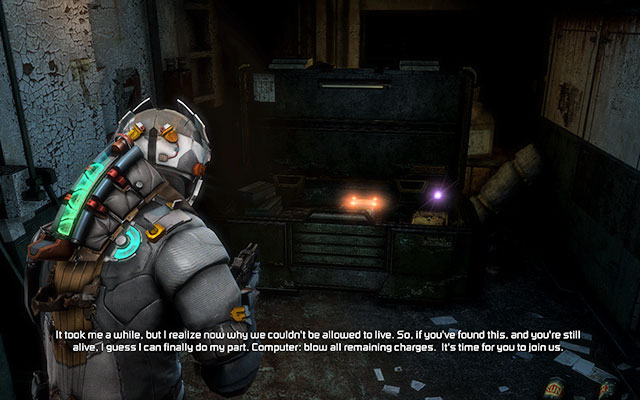 In the chest inside the room opened with the access card - Chapter 5 - Secrets - Dead Space 3 - Game Guide and Walkthrough