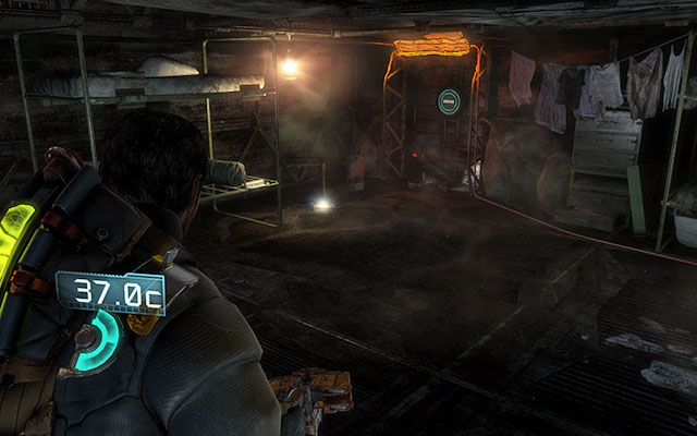 After walking past the large gate, initially inaccessible, you'll get to another room with a generator - Chapter 8 - Secrets - Dead Space 3 - Game Guide and Walkthrough