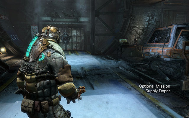 On the table to the right, behind the plough right after you enter the facility, inside which the side mission takes place - Chapter 9 - Secrets - Dead Space 3 - Game Guide and Walkthrough