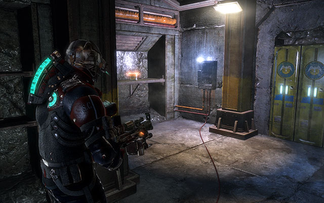 Inside storage which can be opened with torque bar - Chapter 14 - p. 2 - Secrets - Dead Space 3 - Game Guide and Walkthrough