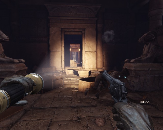 The flashlight is your best friend in this game. - Pyramid - Walkthrough - Deadfall Adventures - Game Guide and Walkthrough