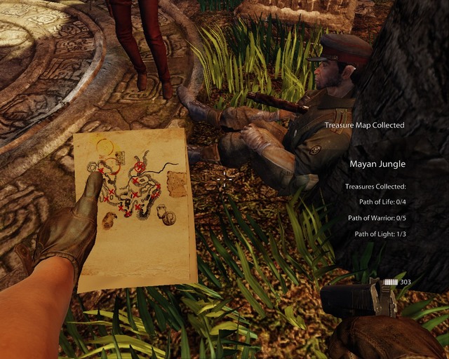 The map you found will be helpful. - Mayan Jungle - Walkthrough - Deadfall Adventures - Game Guide and Walkthrough