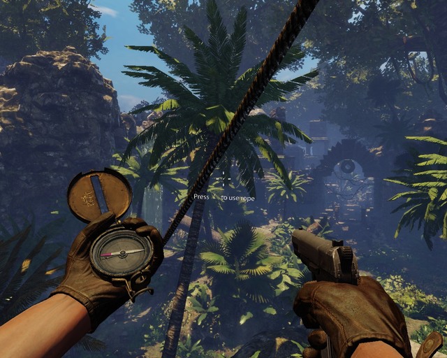 A rope will take you farther - Mayan Jungle - Walkthrough - Deadfall Adventures - Game Guide and Walkthrough