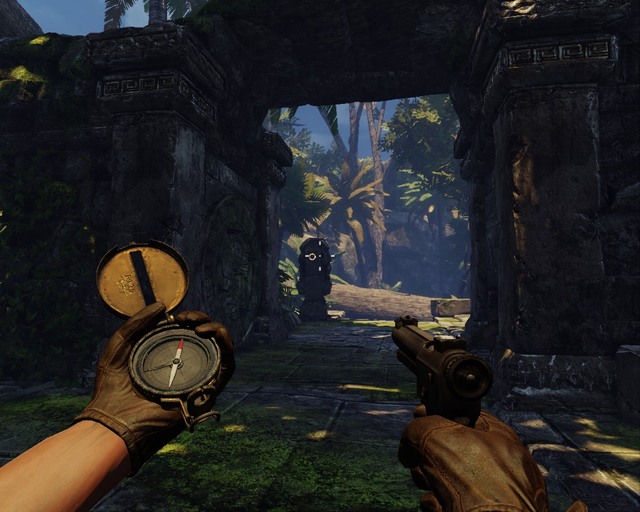 Another trap that can be easily deactivated. - Mayan Jungle - Walkthrough - Deadfall Adventures - Game Guide and Walkthrough