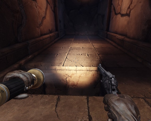 See through the hole which tiles are supported. - Pyramid - Treasures - Deadfall Adventures - Game Guide and Walkthrough