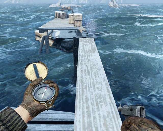 Youll find treasure on the next bridge. - Arctic Base - Treasures - Deadfall Adventures - Game Guide and Walkthrough