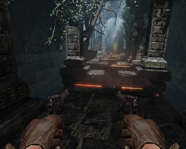 Go right and down, the treasure is there. - Mayan Tombs - Treasures - Deadfall Adventures - Game Guide and Walkthrough