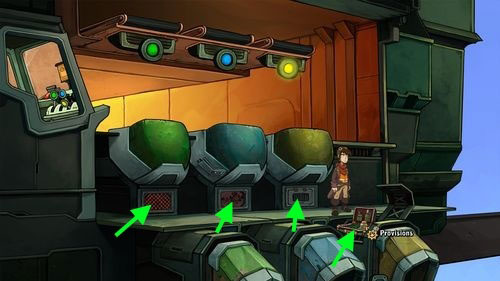 Notice that also your Suitcase has survived the trip - Organons' Cruiser - Part 1 - Kuvaq - Deponia - Game Guide and Walkthrough