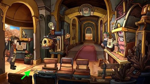 Go back to the Town Hall - Find coffee water ingredients - Part 1 - Kuvaq - Deponia - Game Guide and Walkthrough