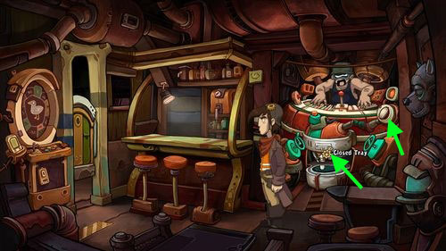 Return to the village and go to the alley - Make an espresso - Part 1 - Kuvaq - Deponia - Game Guide and Walkthrough
