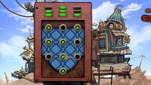 middle of the second row from the bottom - Contact Cletus - Part 1 - Kuvaq - Deponia - Game Guide and Walkthrough