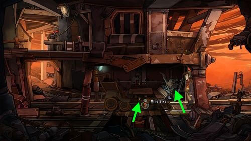 Try to mount Avial Power Inverter in the Mine Cart - Fix the mine cart - Part 2 - Junk Mine - Deponia - Game Guide and Walkthrough