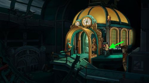 Go to the elevator - Get to the platform - Part 3 - Lower Ascension Station - Deponia - Game Guide and Walkthrough