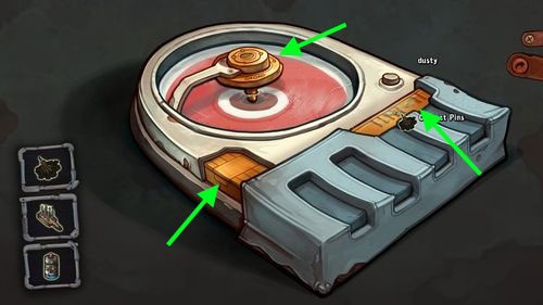 There are the interactive parts in the cartridge - Contact Pins, Chip and Reading Head - Fix Goal's implant - Part 3 - Lower Ascension Station - Deponia - Game Guide and Walkthrough