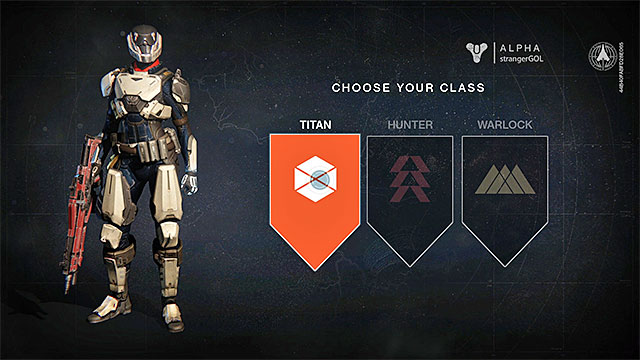 Class selection screen - Character classes - Destiny - Game Guide and Walkthrough