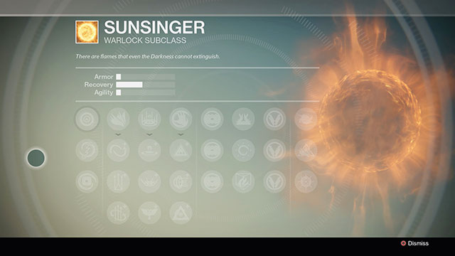 Sunsinger subclass progression tree - Warlock - Character classes - Destiny - Game Guide and Walkthrough