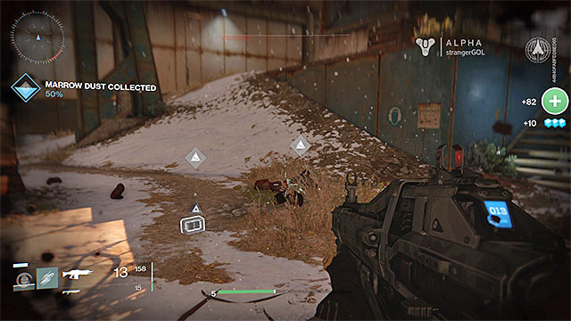 In one type of missions you have to gather items dropped by enemies - Exploration missions - Types of missions - Destiny - Game Guide and Walkthrough