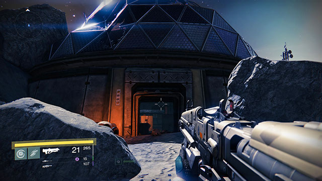 The building with a hole in it - The Worlds Grave - Moon - Main Story - Destiny - Game Guide and Walkthrough