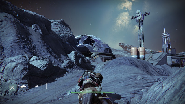 The building with the damaged ceiling. Head from it to the right - Moon - Dead Ghosts - Destiny - Game Guide and Walkthrough