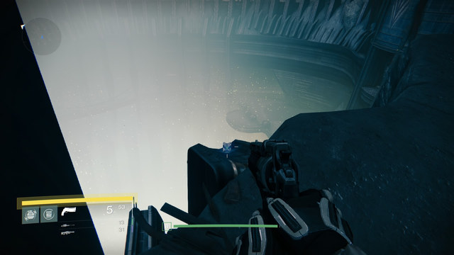 Ghost by the scarp, lying on the piece of scrap in the Gatehouse - Moon - Dead Ghosts - Destiny - Game Guide and Walkthrough