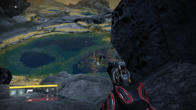 Ghost on the rocks in the pond - Venus - Dead Ghosts - Destiny - Game Guide and Walkthrough