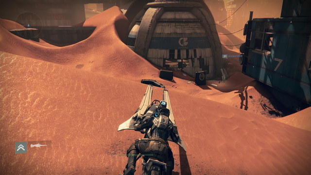 The CB building. - Mars - Dead Ghosts - Destiny - Game Guide and Walkthrough