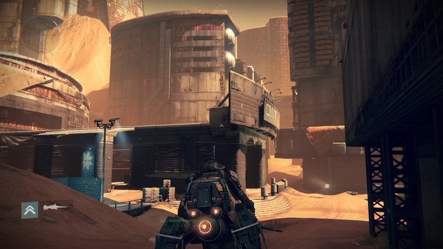 Buried City station entrance. - Mars - Dead Ghosts - Destiny - Game Guide and Walkthrough