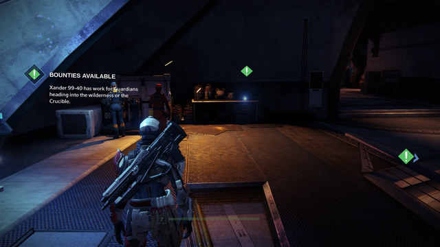 The Ghost on the desk in the Strategy Room. - Tower - Dead Ghosts - Destiny - Game Guide and Walkthrough