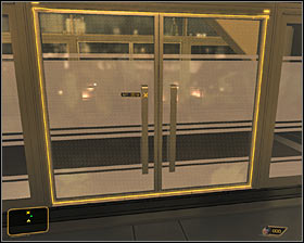 Exit the Pritchards and return to the stairs - (2) Getting to the helipad - Back in the Saddle - Deus Ex: Human Revolution - Game Guide and Walkthrough
