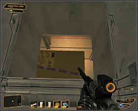 Now you can continue your walk - (2) Peaceful option: Getting inside the plant - Securing Sarifs Manufacturing Plant - Deus Ex: Human Revolution - Game Guide and Walkthrough