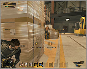 4 - (3) Peaceful option: Getting to the elevator - Securing Sarifs Manufacturing Plant - Deus Ex: Human Revolution - Game Guide and Walkthrough