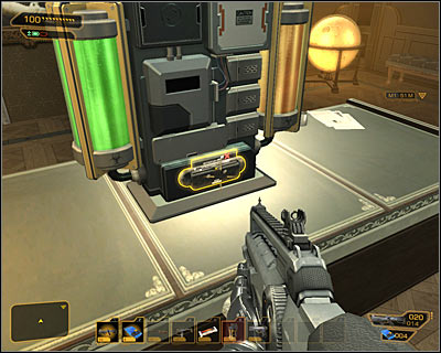 Approach the bomb mechanism (screen above) and interact with it - (6) Saving hostages - Securing Sarifs Manufacturing Plant - Deus Ex: Human Revolution - Game Guide and Walkthrough
