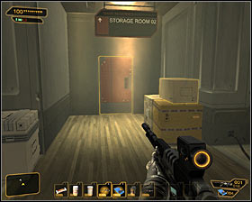 2 - (8) Aggressive option: Securing the assembly lab - Lab 2 - Securing Sarifs Manufacturing Plant - Deus Ex: Human Revolution - Game Guide and Walkthrough