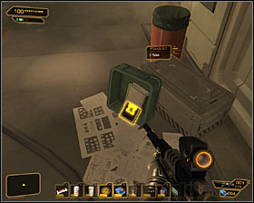 Regardless of how you dealt with opponents (or completely ignored eliminating them), you have to get to the eastern elevator #1 - (9) Getting to the server room - Securing Sarifs Manufacturing Plant - Deus Ex: Human Revolution - Game Guide and Walkthrough
