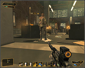 Note - the following description refers to a situation where all terrorists are alive - (2) Peaceful option: Securing the administration building - Neutralize the Terrorist Leader - Deus Ex: Human Revolution - Game Guide and Walkthrough