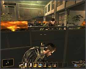4 - (2) Peaceful option: Securing the administration building - Neutralize the Terrorist Leader - Deus Ex: Human Revolution - Game Guide and Walkthrough
