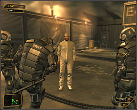 Before you leave the place it is worth to talk to Josie Thorpe #1, of course is she is not killed during confrontation with Sanders - (1) Return to Sarif Industries headquarters - Extraction - Deus Ex: Human Revolution - Game Guide and Walkthrough